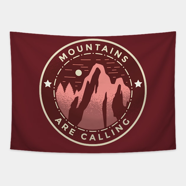 Mountains Calling Tapestry by LR_Collections