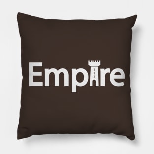 Empire typography artwork Pillow