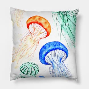 jelly fishes Pillow