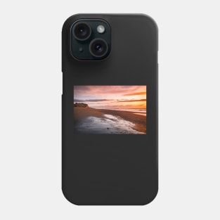Sunset on a beach Phone Case