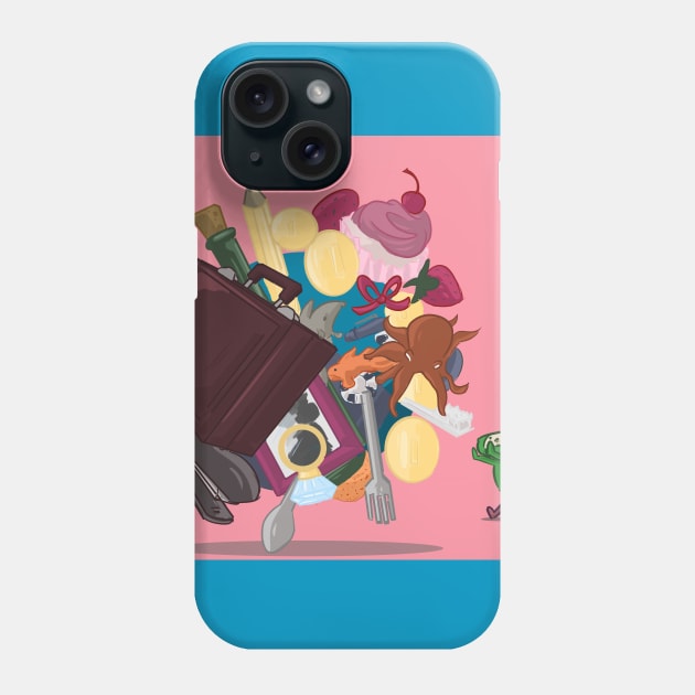 katamari Phone Case by inkpocket