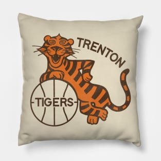 Defunct Trenton Tigers Basketball Team Pillow