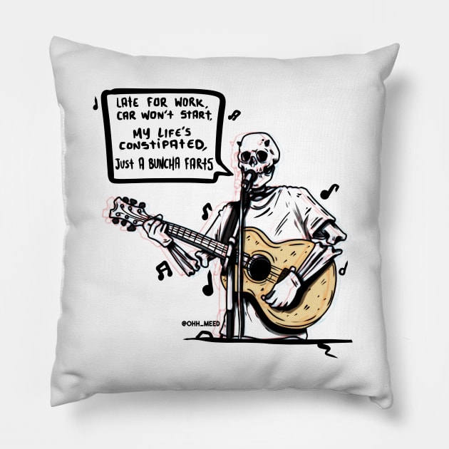 ACOUSTIC Pillow by Ohhmeed