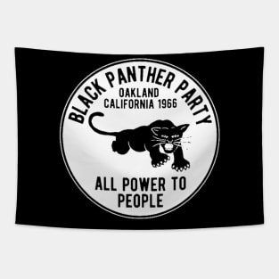 Oakland California 1966 Black Panther Party Tapestry