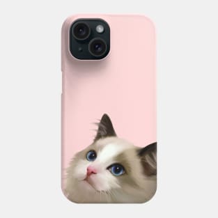 Lovely Puppy cat Ragdoll Phone Case