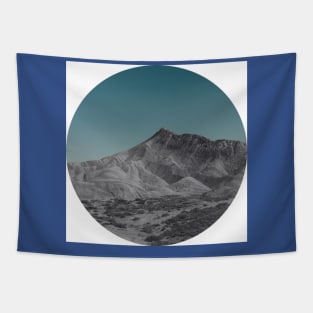 Mountainsape (night edition) Tapestry