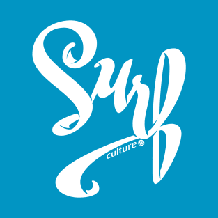 Surf Culture Lettering T-Shirt