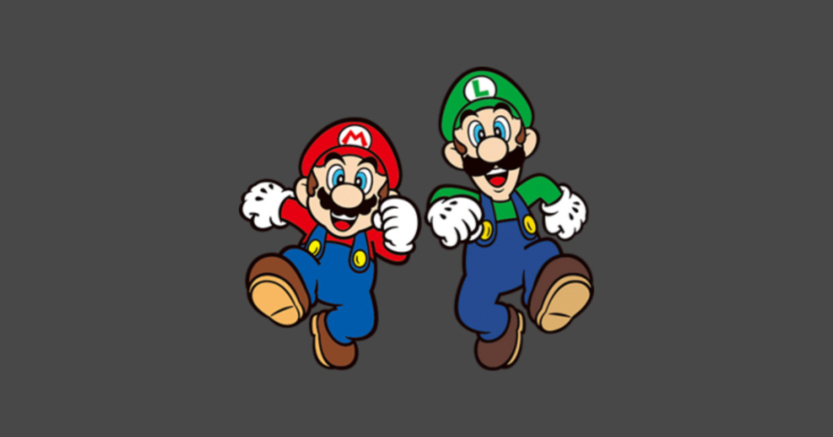 Mario and Luigi - Mario And Luigi - Sticker | TeePublic