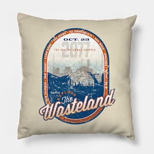 Explore The Wasteland Pillow