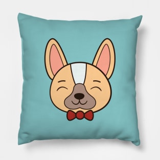 Cute and Kawaii Adorable French Bull Dog Pillow