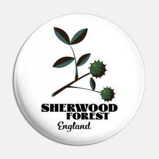 Sherwood Forest England Travel poster Pin