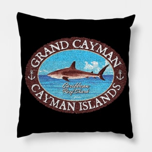 Grand Cayman, Cayman Islands, Caribbean Reef Shark Pillow
