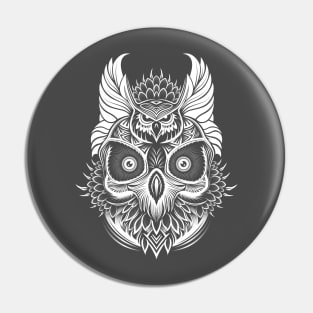 Dark Owl Pin