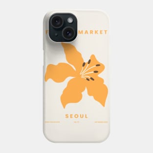 Flower Market Seoul Design Phone Case