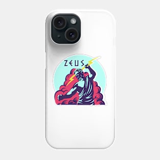 Zeus God of Thunder - Mythology Phone Case