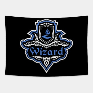 D&D Wizard Class Crest Tapestry