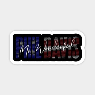 Phil Davis Mr. Wonderful Magnet