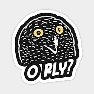 O RLY owl meme Magnet