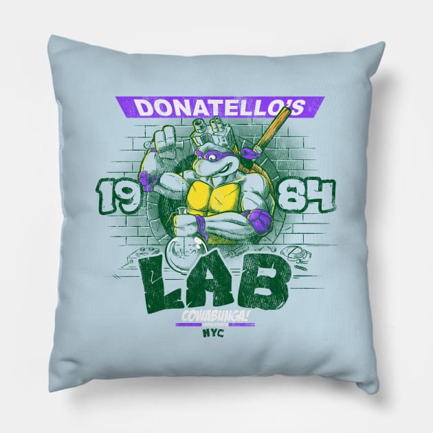 Donny's Lab Pillow by ripthereaper