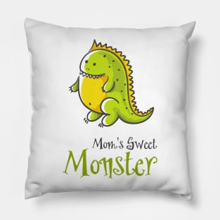 Mom's Sweet Monster Pillow