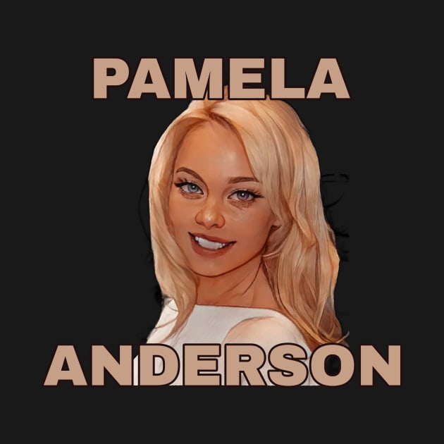 Pamela Anderson by Cool Art Clothing