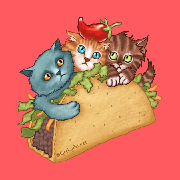 Taco Kittens by GeekyPet