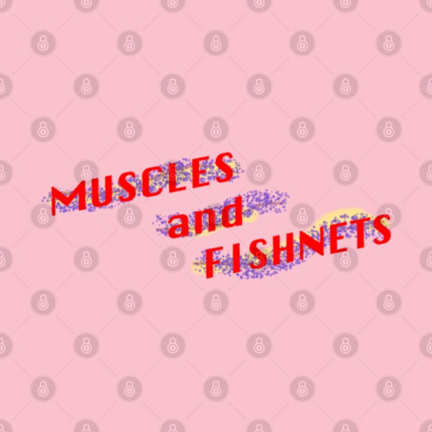 Muscles and Fishnets by ICFAMMPOD: THE TEEPUBLIC STORE 