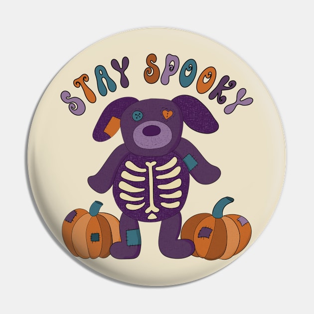 Stay Spooky Pin by Alissa Carin