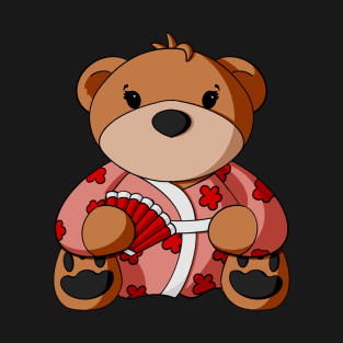 Geisha Teddy Bear T-Shirt