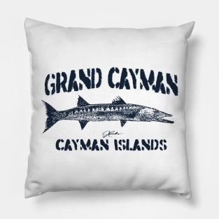 Grand Cayman, Cayman Islands, Great Barracuda Pillow