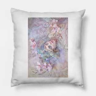 SNOW WHITE ROSE Pillow