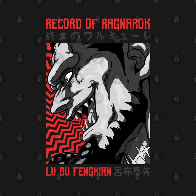 Lu Bu Fengxian - RECORD RAGNAROK - Manga Anime Design V1 by JPNDEMON