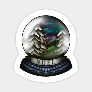 Snow Globe Magnet