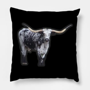 Texas Longhorn Pillow