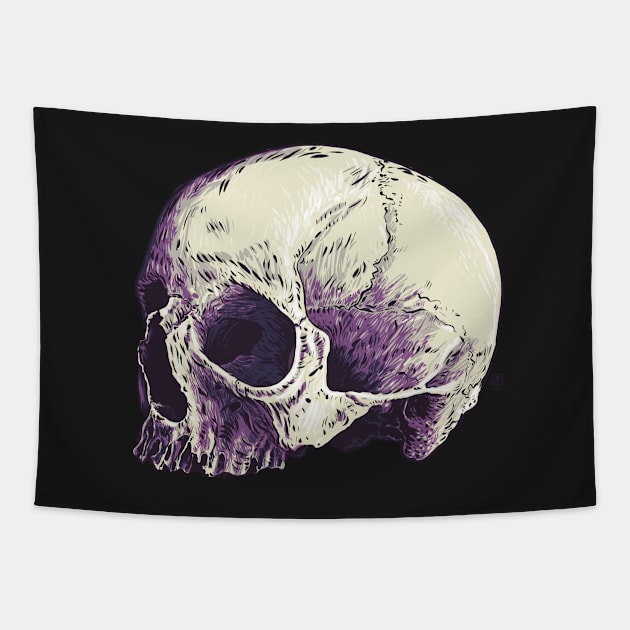 Skull Tapestry by jafundo