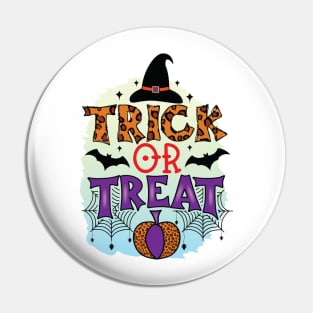 Trick or Treat halloween Pin