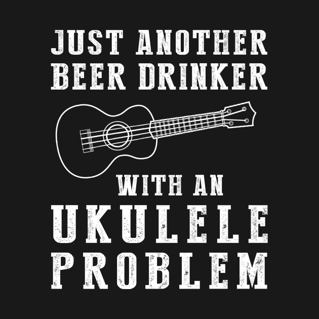 Strum & Sip: A Hilarious Tee for Ukulele Beer Enthusiasts! by MKGift