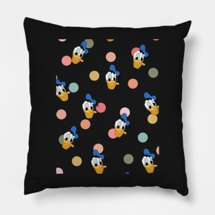 Polka Dot Duck Pillow