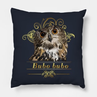 Royal Owl Pillow