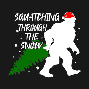 Funny Sasquatch Christmas T-Shirt