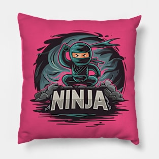 Ninja Design Pillow