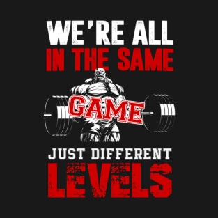 Same game different levels T-Shirt