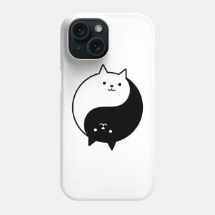 yin yang cats Phone Case