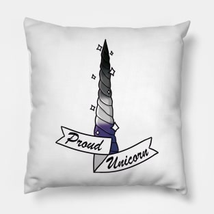 Proud Unicorn - Asexual Pillow