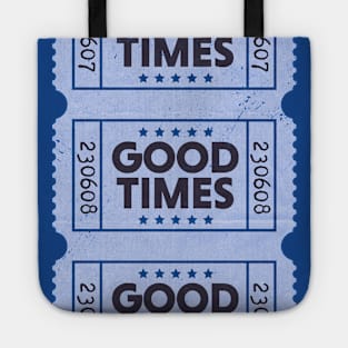 Vintage Ticket to Good Times // Feel Good Great Day Tote