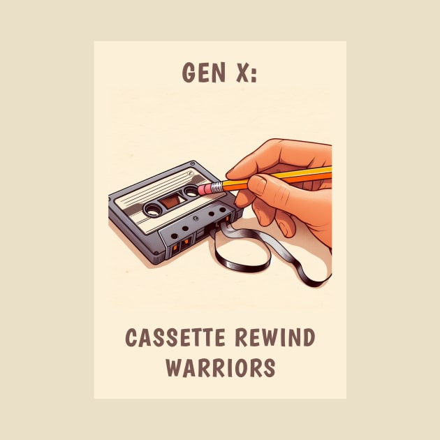 Gen X: Cassette Rewind Warriors, view 1 by CarefulFund