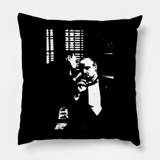 The Godfather Iconic Scene Pillow