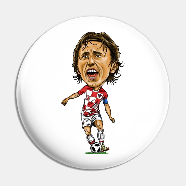 Luka Modric caricature Pin by tabslabred