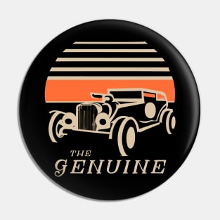 the genuine classic car Pin