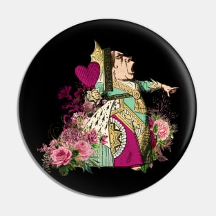 Alice in Wonderland Queen of Hearts Pin